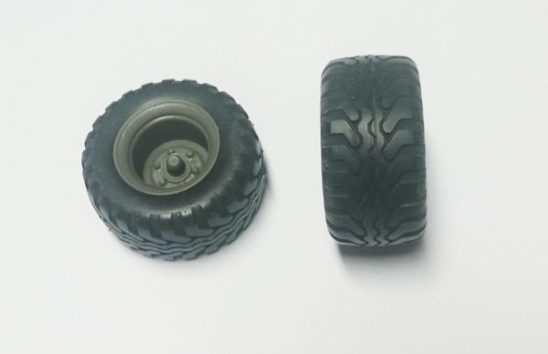ART04286 - 2 Kiepwielen 28x14mm - 1