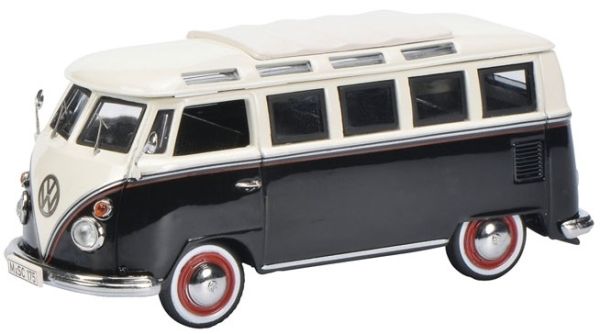 SCH06403 - VOLKSWAGEN T1C Samba zwart en beige - 1