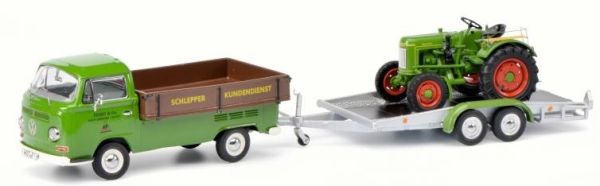 SCH3342 - VOLKSWAGEN T2 Pick-up met platform en FENDT Dieselroos FENDT-service beperkt tot 750 eenheden - 1