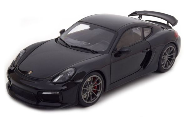 SCH401 - PORSCHE Cayman GT4 zwart - 1