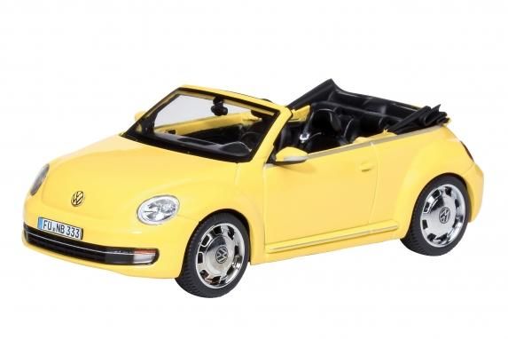 SCH7476 - VOLKSWAGEN Kever cabriolet geel - 1