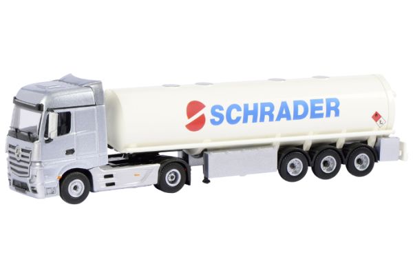SCH22070 - MERCEDES BENZ Actros 4x2 met SCHRADER semi-tank 3 assen - 1