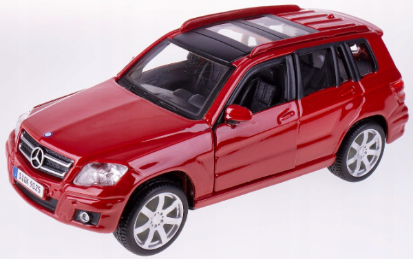 BUR18-43000A - MERCEDES BENZ GLK-Klasse rood - 1