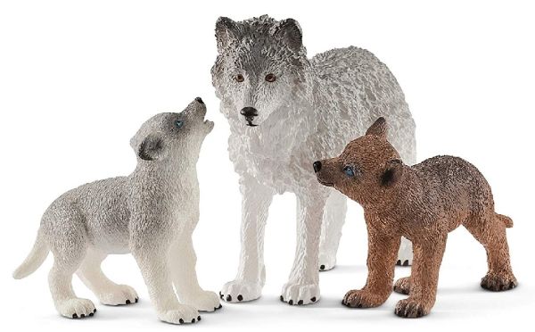 SHL42472 - Mama Wolf met Welpen - 1