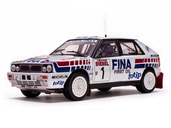 SUN3119 - LANCIA DELTA HF INTEGRALE 16 V #1 AURIOL/OCCELI SAN REMO 1991 1e - 1