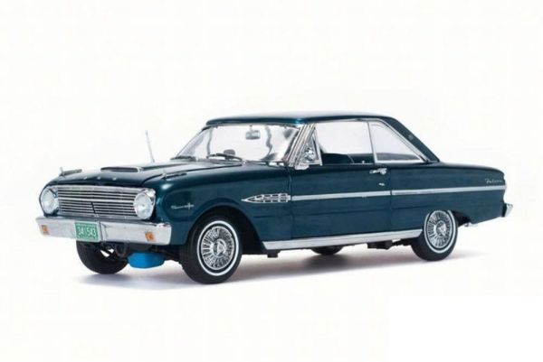 SUN4543 - FORD Falcon hardtop 1963 donkerblauw - 1