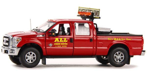 SWO1200AL - FORD F250 Pickup Super Cab Double Cab Red 2016 ALL Crane Rental - 1