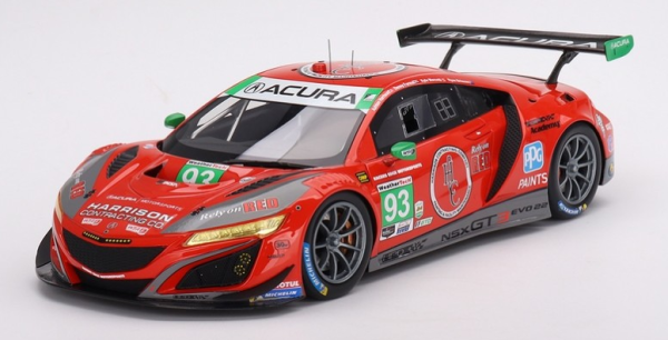 TS0497 - ACURA NSX GT3 EVO22 #93 IMSA 24 uur van Daytona 2023 A.HARRISON-D.FORMAL-L.MARCELLI-R.BRISCOE - 1