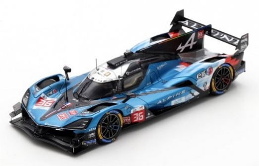 SPAS9123 - ALPINE A424 #36 24 uur van Le Mans 2024 N.LAPIERRE-M.VAXIVIERE-M.SCHUMACHER blauw - 1