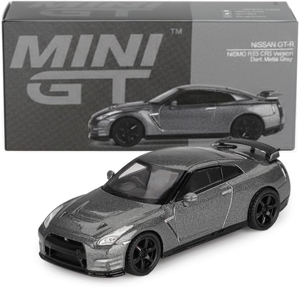 MGT01089-R - NISSAN GTR R35 CRS-versie donker metallic grijs 2013 - 1