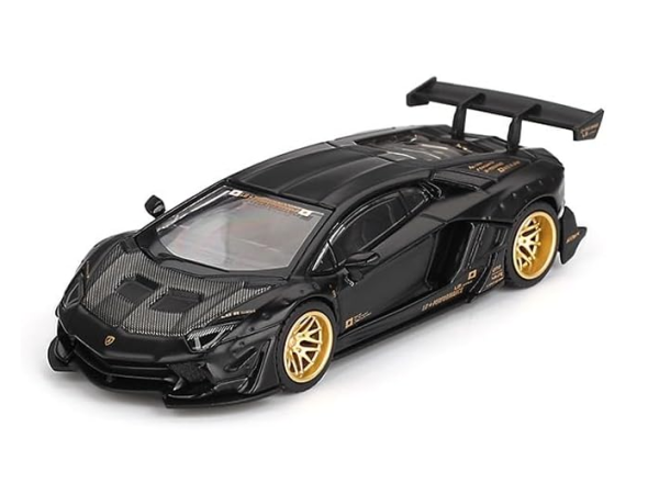 MGT01087-L - LAMBORGHINI Aventador LBWORKS Limited Edition matzwart 2025 - 1