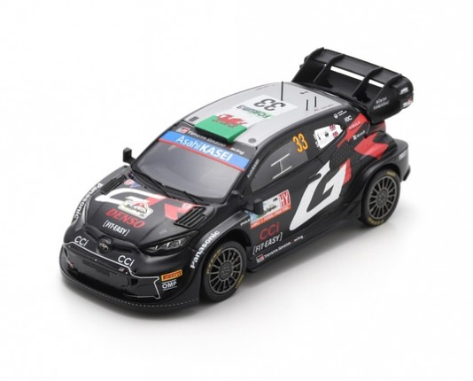 SPAS6880 - TOYOTA GR Yaris Rally1 HYBRID #33 Winnaar Rally van Japan 2024 E.EVANS-S.MARTIN - 1
