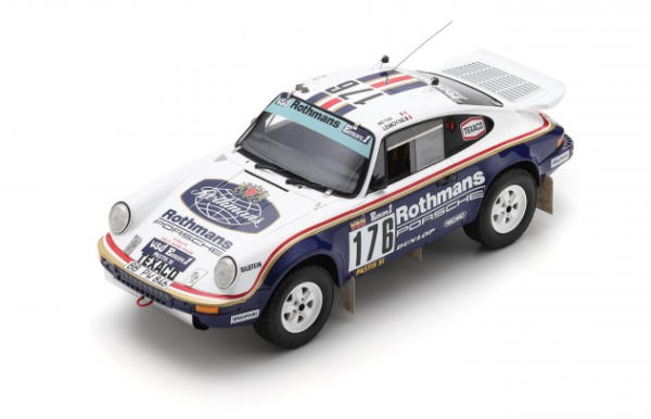 SPA18S318 - PORSCHE 911 Carrera 3.2 4x4 953 #176 Winnaar Parijs-Dakar 1984 R. Metge-D. Lemoine - 1
