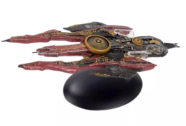 MAGSTDUK008 - STAR TREK Discovery schepen Klingon ruimteschip Ough klasse met boekje #8 - 1