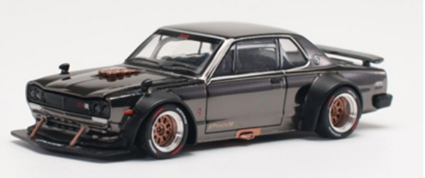 PR64-97 - NISSAN Skyline GT-R V8 Zwart - 1