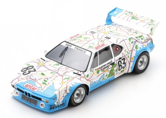 SPA18S672 - BMW M1 #83 24H Le Mans 1980 D.PIRONI-D.QUESTER-M.MIGNOT - 1