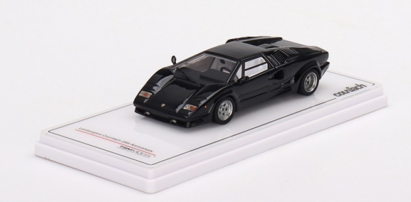 TSM430657 - LAMBORGHINI Countach 25e verjaardag Nero - 1