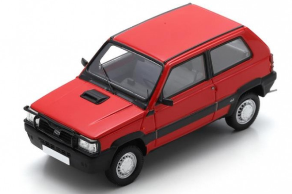 SCH43U00053 - FIAT Panda 4x4 1989 rood - 1