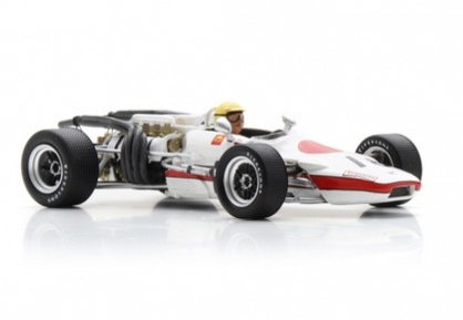 SPAS6227 - HONDA RA302 #18 GP Frankrijk 1968 J.SCHLESSER - 1