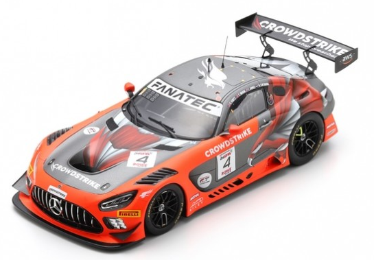 SPA18SB079 - MERCEDES-AMG GT3 EVO #4 1e PRO-AM-klasse 24 uur van Spa 2024 G.KURTZ-I.JAMES-N.CATSBURG - 1
