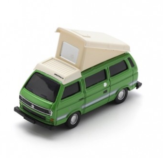 SCH26780 - VOLKSWAGEN T3b Campingbus groen - 1