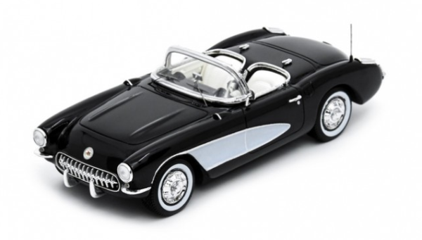 SCH43U00046 - CORVETTE C1 V8 1956 Zwart - 1