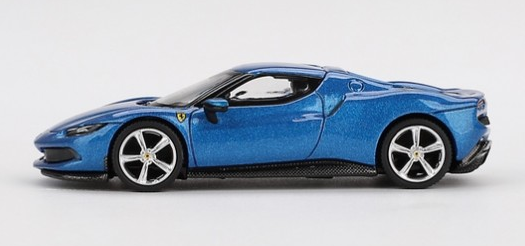 BBRFER64004 - FERRARI 296 GTB Corsa 2024 blauw - 1
