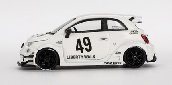MGT00809-L - FIAT 595 Abarth LB-WORKS X ABS WORKS Gara 2024 LHD Wit - 1