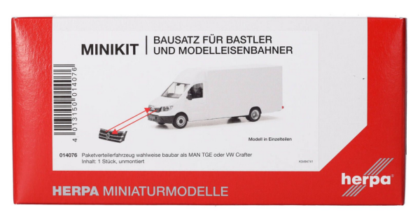 HER014076 - MAN TGE of VOLKSWAGEN Crafter afhankelijk van grille om in elkaar te zetten - 1