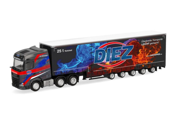 HER319263 - DAF XG 6x2 met 5-assige aanhangwagen DIEZ - 1