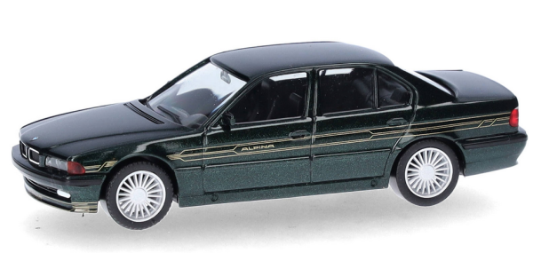 HER431200 - BMW Alpina B12 E38 metallic groen - 1