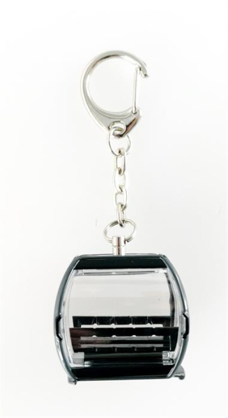 JC80757 - OMEGA V antraciet gondola sleutelhanger - 1