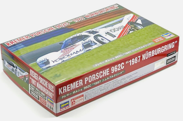 HAW20535 - Kremer PORSCHE 962C Nurburgring 1987 te monteren en te schilderen - 1