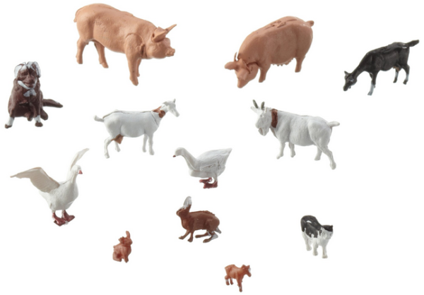 NOC15711 - Set van 12 dieren - 1