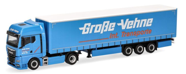 HER319287 - MAN TGX GX 4x2 met 3-assige oplegger GROSSE VEHNE INT. TRANSPORTE - 1