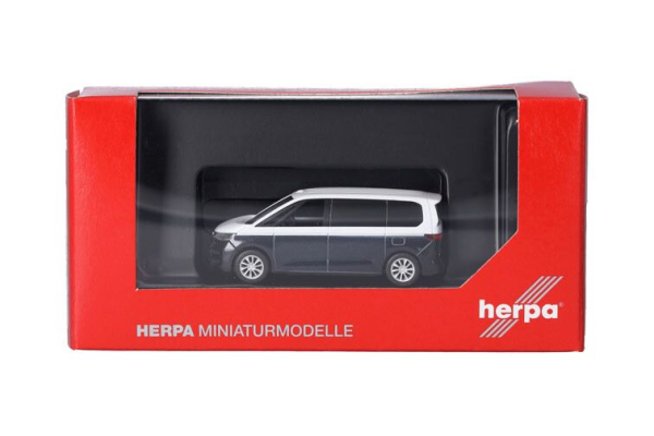 HER430425 - VOLKSWAGEN Multivan tweekleurig wit en blauw metallic - 1