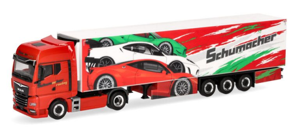 HER316767 - MAN TGX GX 4x2 met 3-assige koeloplegger SCHUMACHER - 1