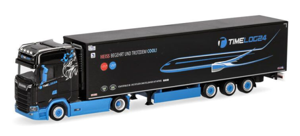 HER319331 - SCANIA CS 20 HD 4x2 met 3-assige koeloplegger TIMELOG24 - 1