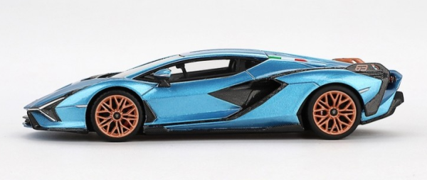 TSM430830 - LAMBORGHINI Sian FKP 37 Aegir Blue 2022 - 1