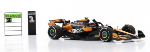 SPAS9568 - McLAREN MCL38 #4 McLaren Formula 1 Team Winnaar GP Abu Dhabi 2024 L.NORRIS - 1