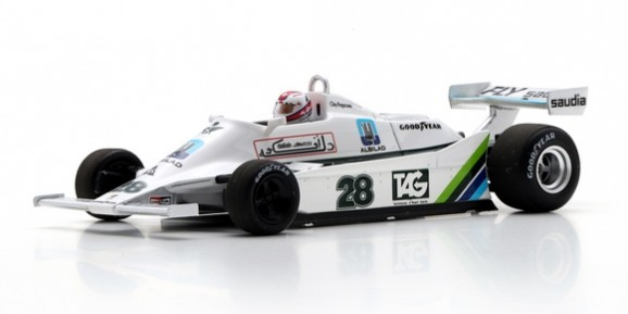 SPAS6990 - WILLIAMS FW07 #28 Winnaar GP Groot-Brittannië 1979 C.REGAZZONI - 1