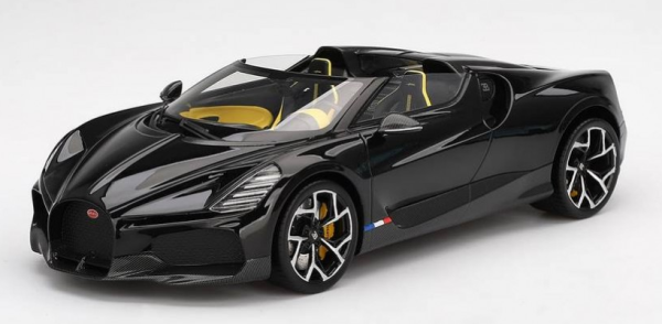 TS0597 - BUGATTI W16 Mistral zwart 2023 - 1