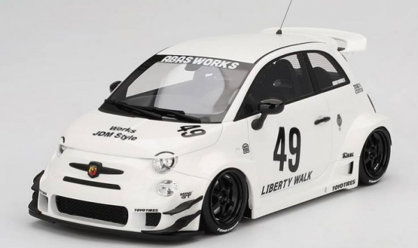 TS0606 - FIAT Abarth 595 LB-Works x Abas Works Gara wit 2024 - 1