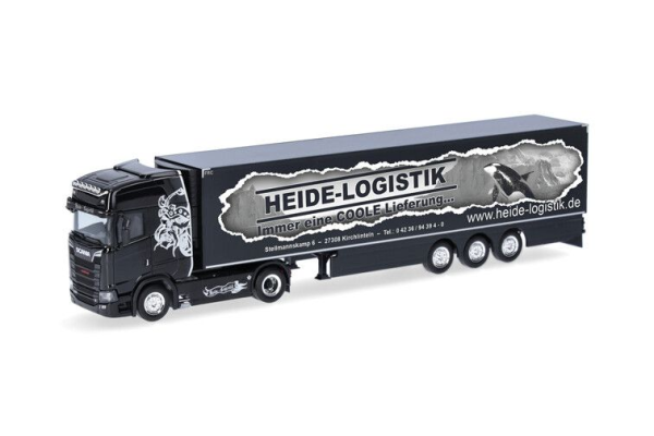 HER319386 - SCANIA CS 20 HD 4x2 met 3-assige trailer HEIDE LOGISTIK - 1