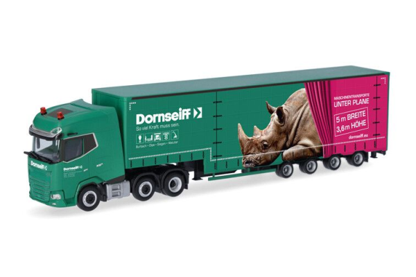 HER319454 - DAF XG 6x2 met 4-assige trailer DORNSEIFF - 1