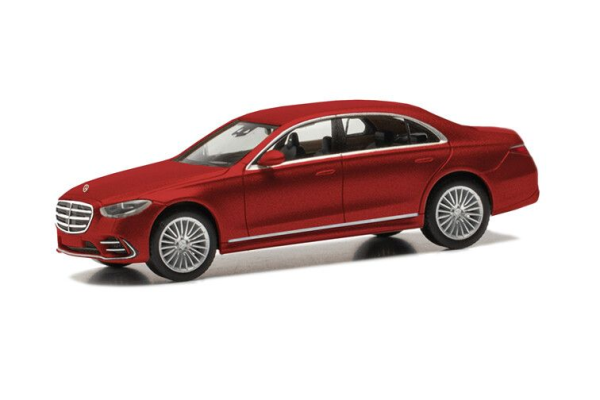 HER430869-004 - MERCEDES BENZ S V223 rood metaalachtig - 1