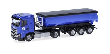 HER960052 - IVECo S-Way ND 4x2 met 3-assige emmer HOCH TIEF - 1