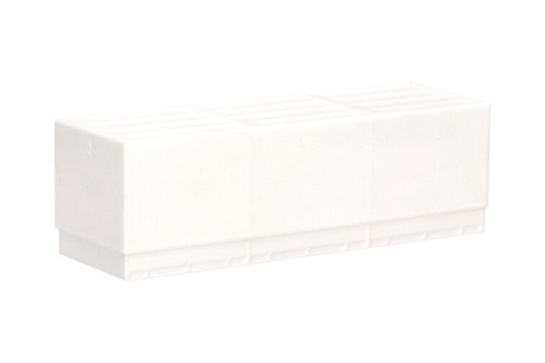 HER081320-002 - 8 m ladingbak met zeil voor 3 assig trailerchassis - 2 delen om te monteren - 1