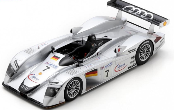 SPA18S839 - AUDI R8 #7 3e 24 uur van Le Mans 2000 M.ALBORETTO-R.CAPELLO-C.ABT - 1