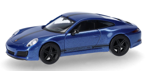 HER430418-002 - PORSCHE 911 991 Carrera 4 S metallic blauw - 1